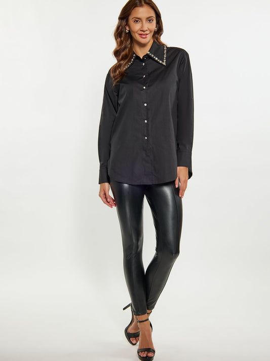 Faina Hemdbluse Damen Baumwolle