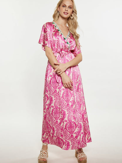 IZIA Kleid Damen gemustert