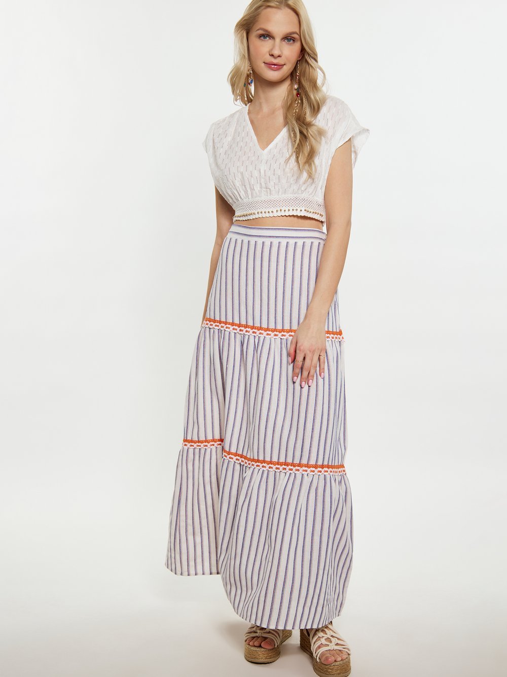 IZIA Tanktop Damen Baumwolle