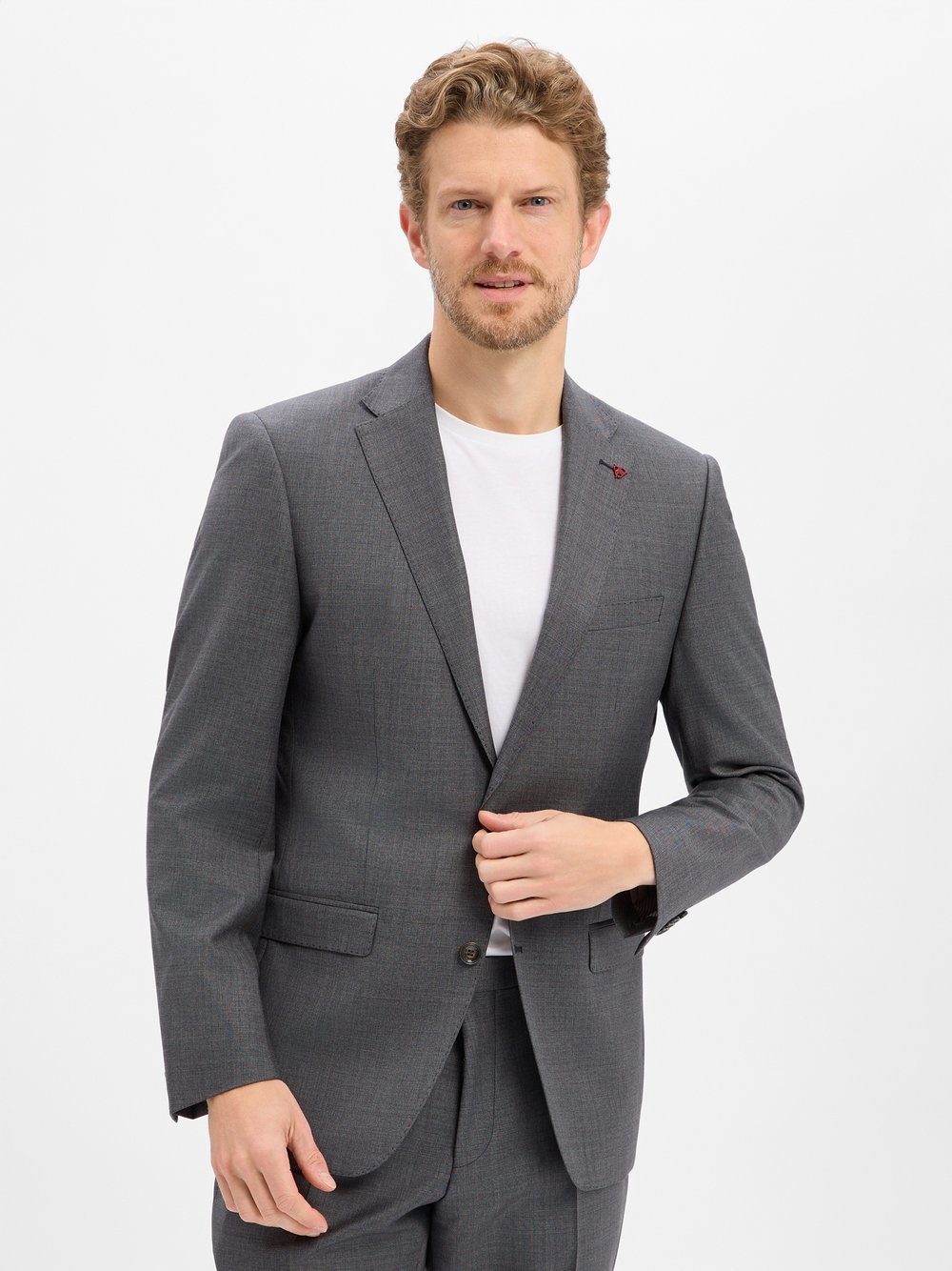 Roy Robson Baukasten-Sakko aus Schurwolle Herren Slim Fit
