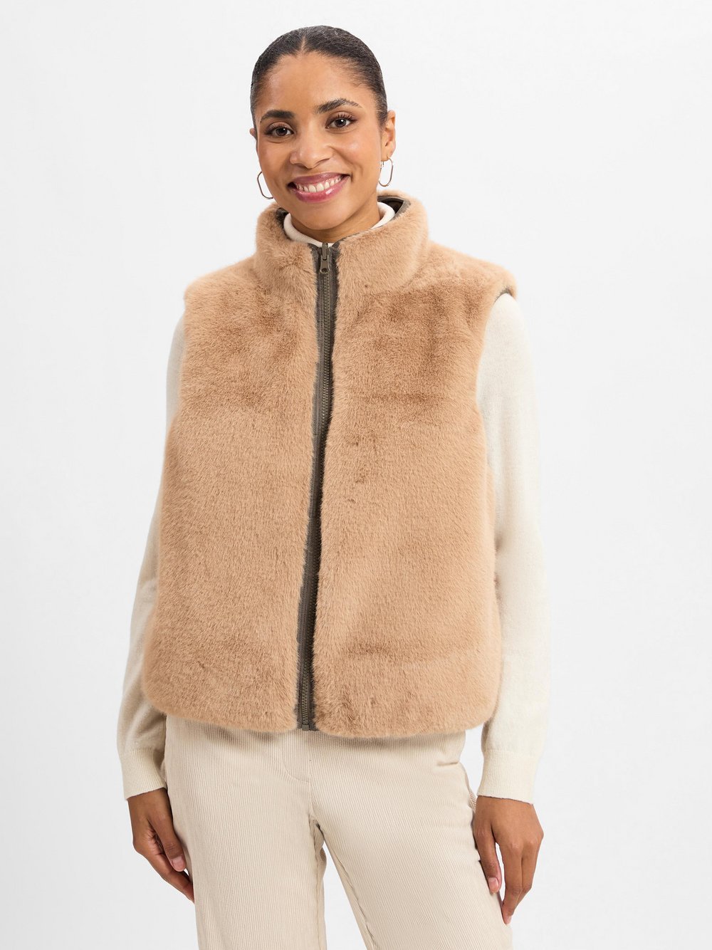 Marie Lund Weste zum Wenden Damen