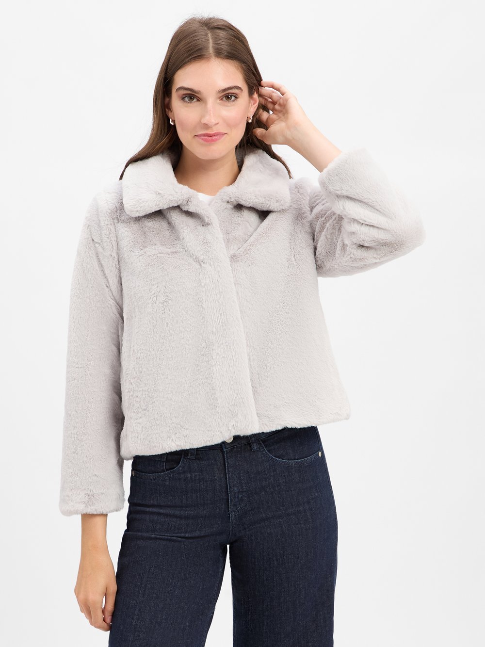 Marie Lund Kunstfelljacke Damen