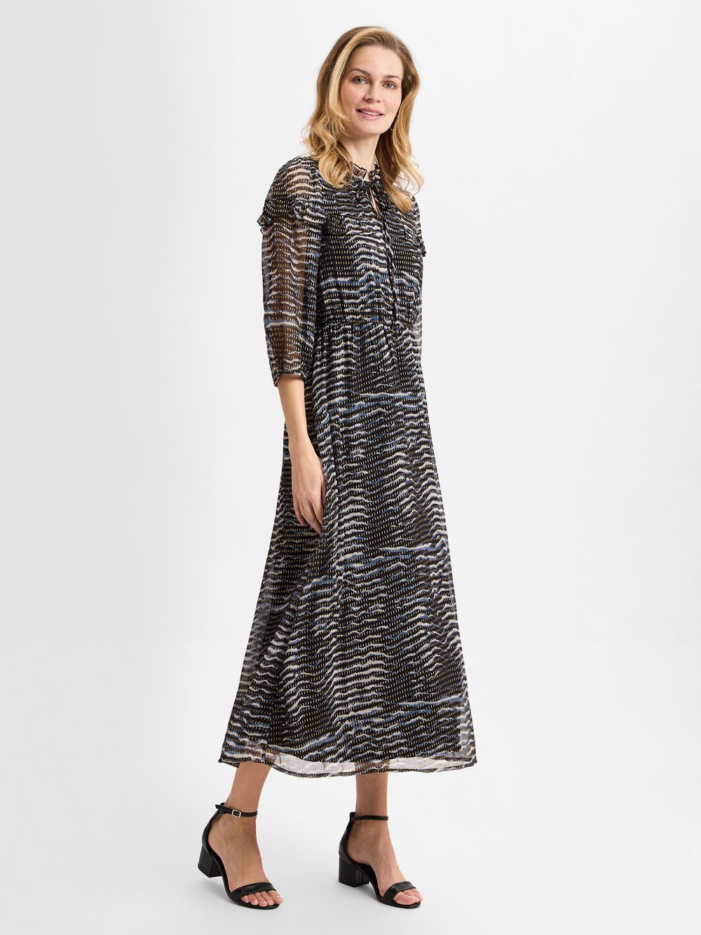 Vila Kleid Damen gemustert