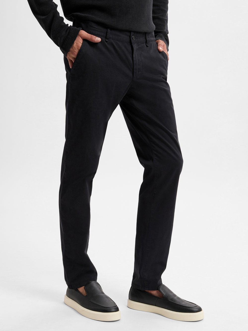 Alberto Stoffhose Herren Baumwolle