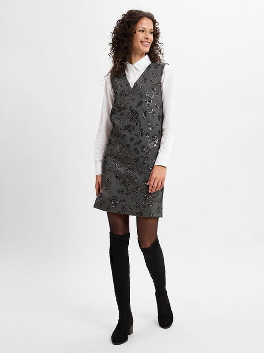 Weekend Max Mara Kleid Damen Viskose meliert