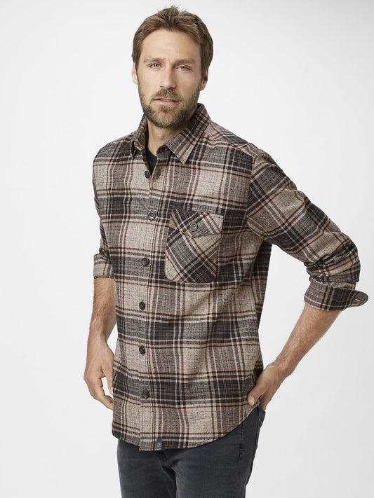 Paddock`s Baumwollhemd Herren Regular Fit Baumwolle kariert