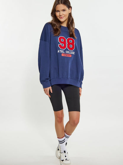 MyMo Sweatshirt Damen Baumwolle