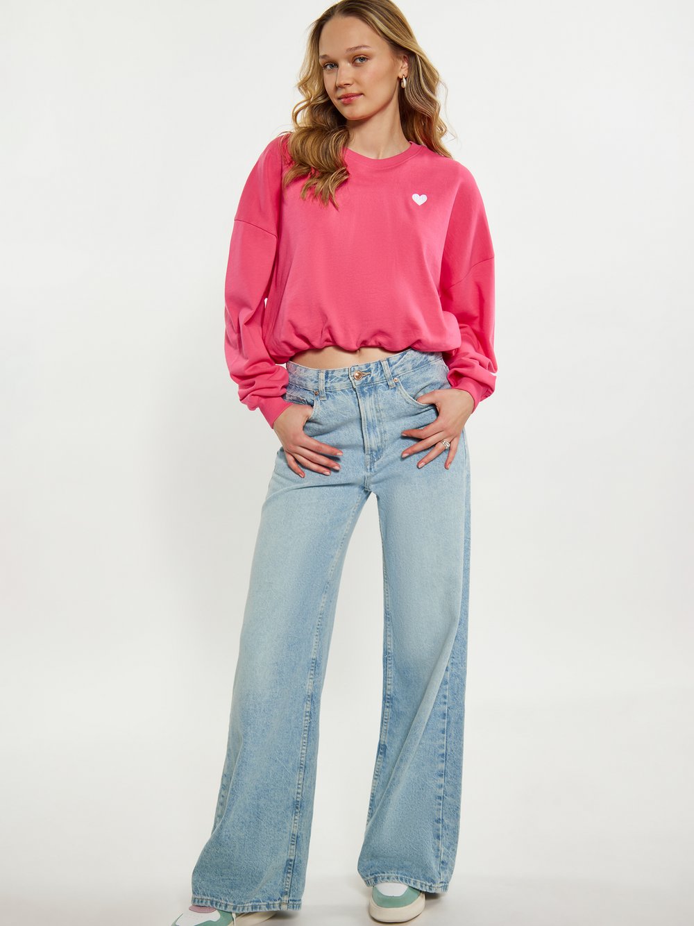 MyMo Sweatshirt Damen Baumwolle