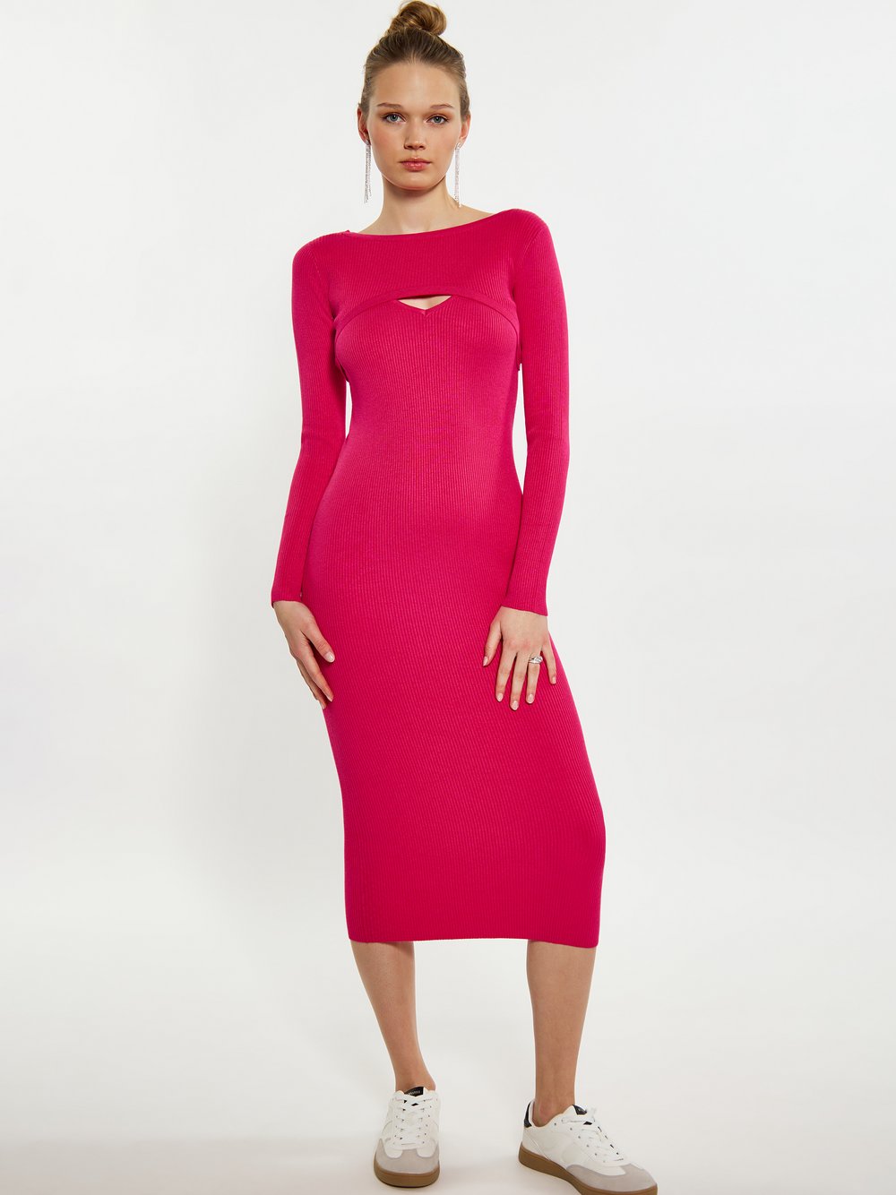 MyMo Crop-Top Damen Viskose
