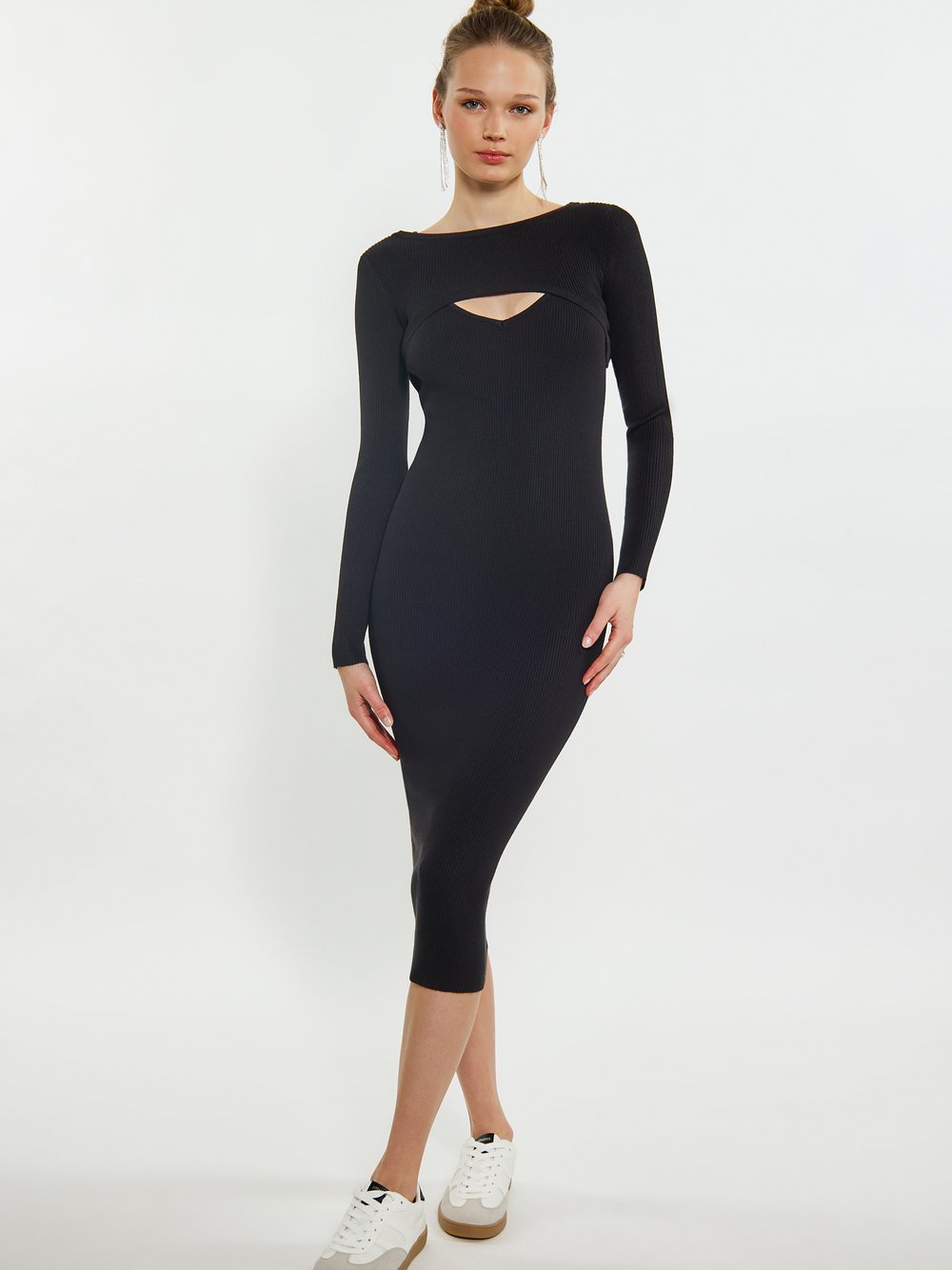 MyMo Crop-Top Damen Viskose