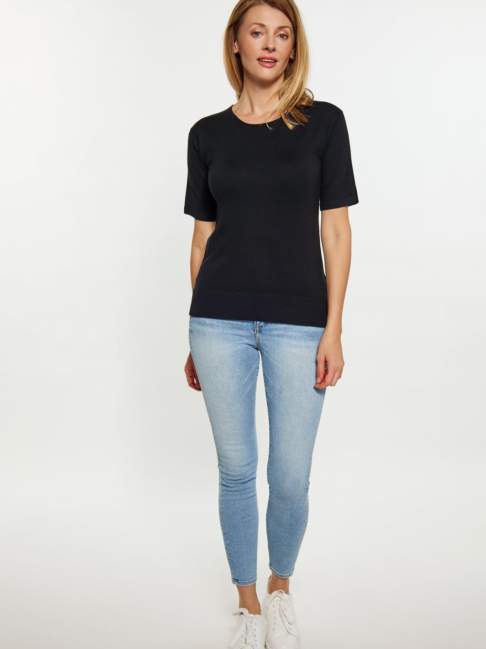 Usha T-Shirt Damen Viskose gestreift