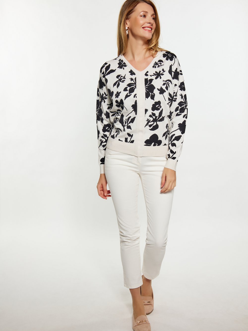 Usha Zur Seite fahren Damen gemustert