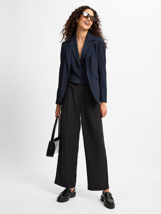 More & More Weste Damen gestreift