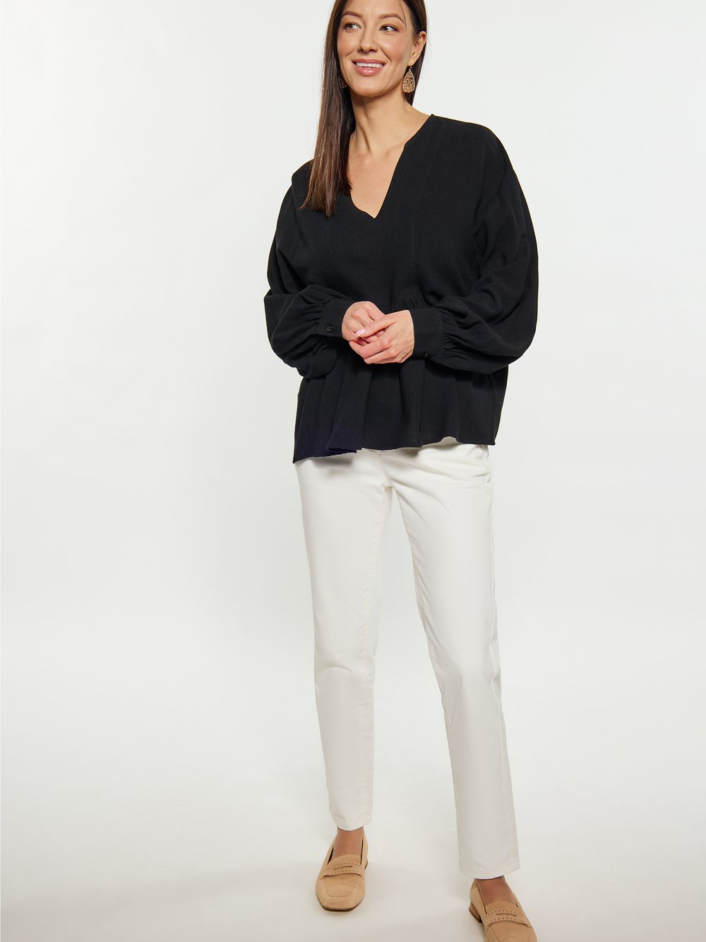 Usha Bluse Damen Baumwolle