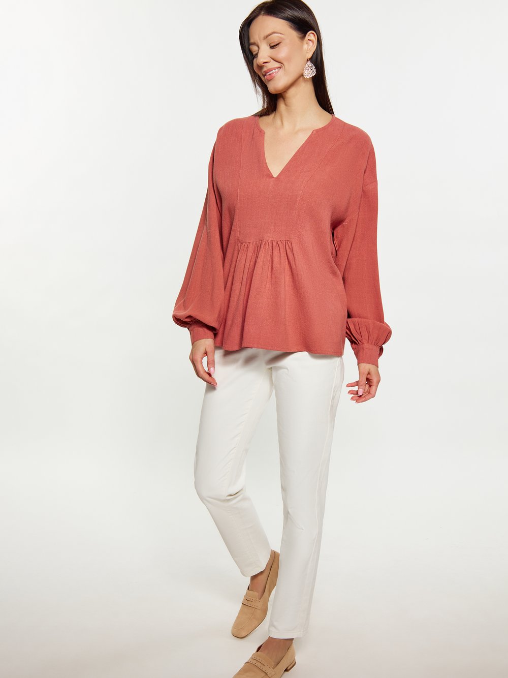 Usha Bluse Damen Baumwolle