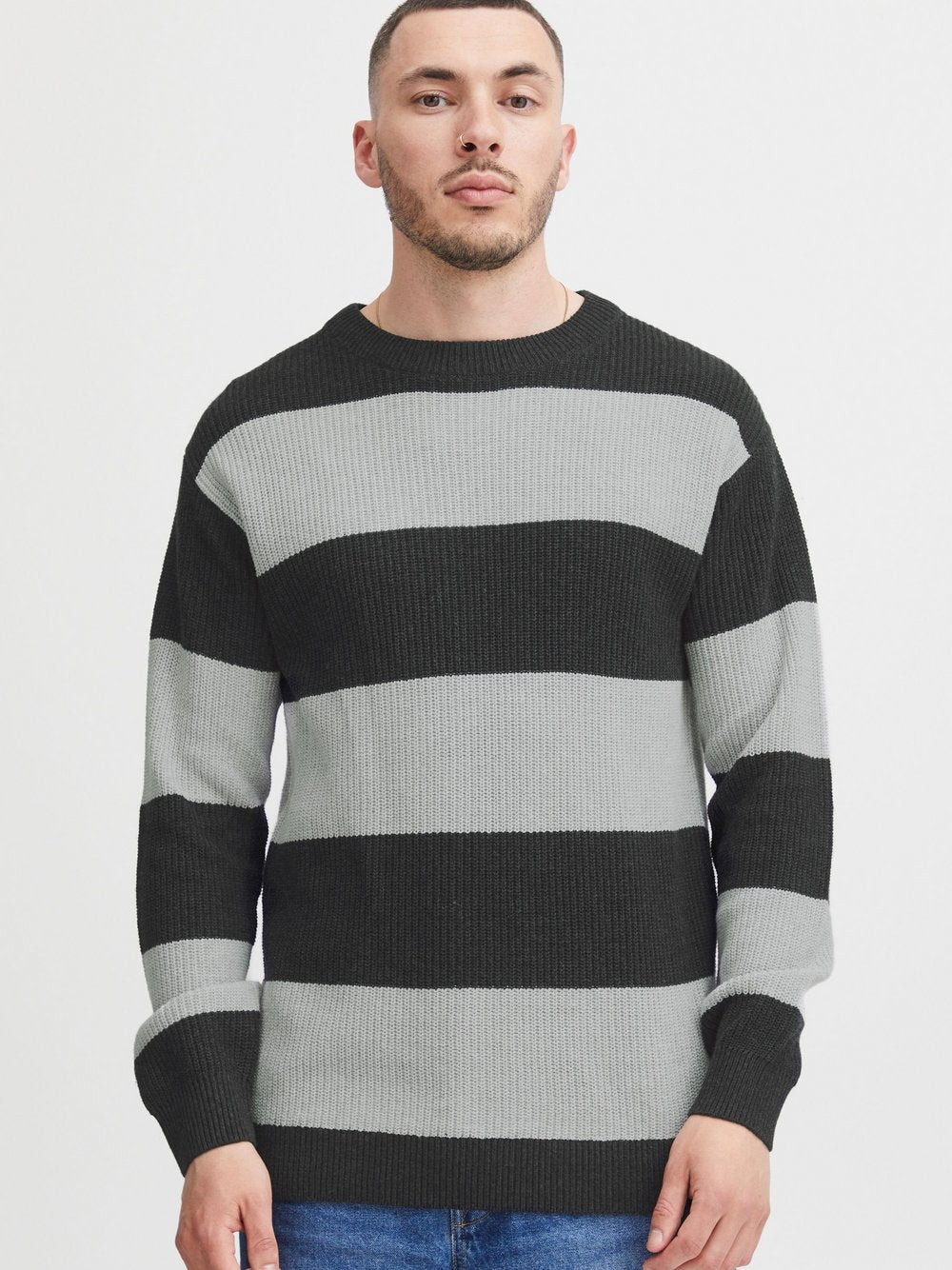 CASUAL FRIDAY Strickpullover Herren meliert
