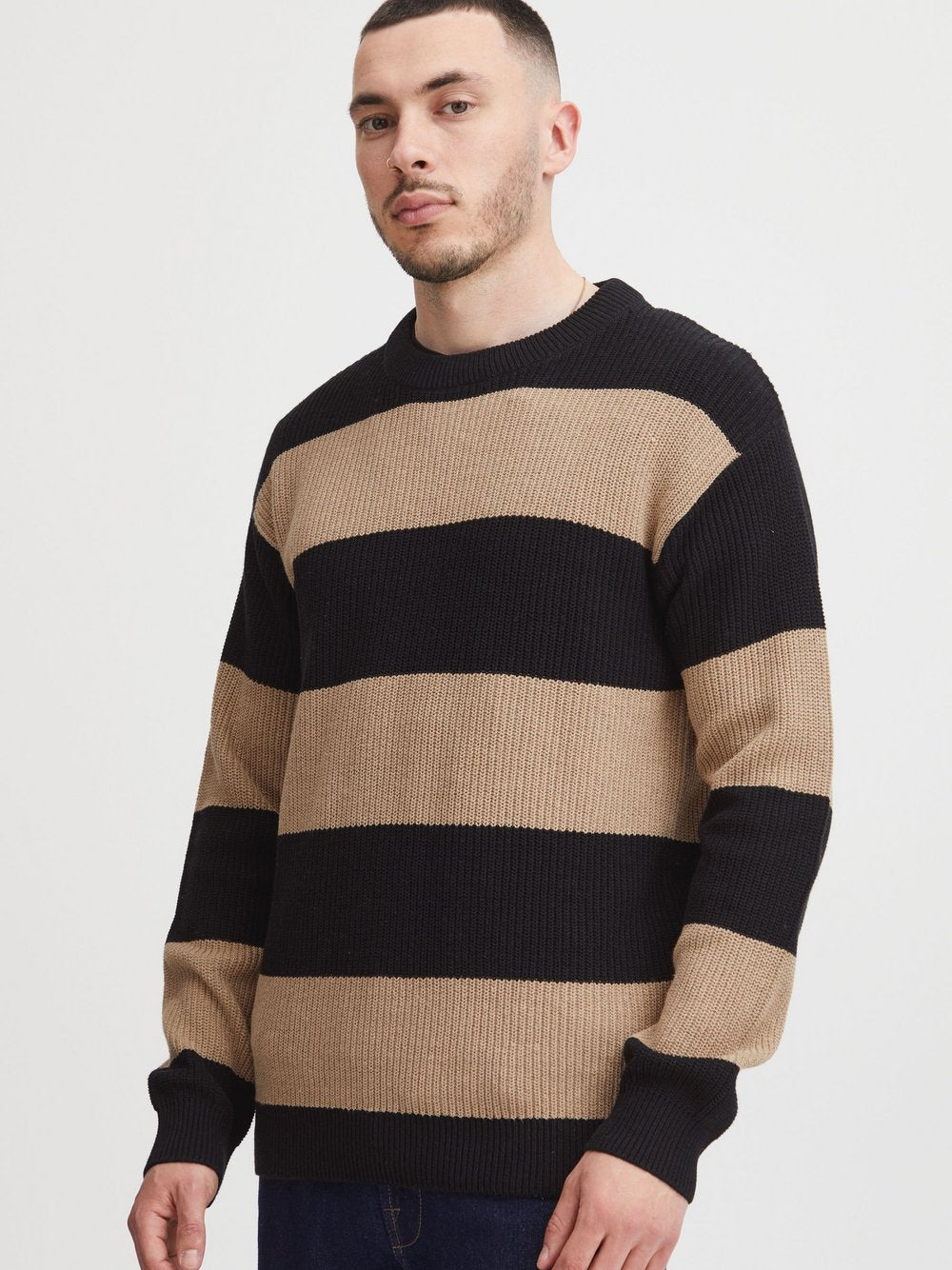 CASUAL FRIDAY Strickpullover Herren meliert
