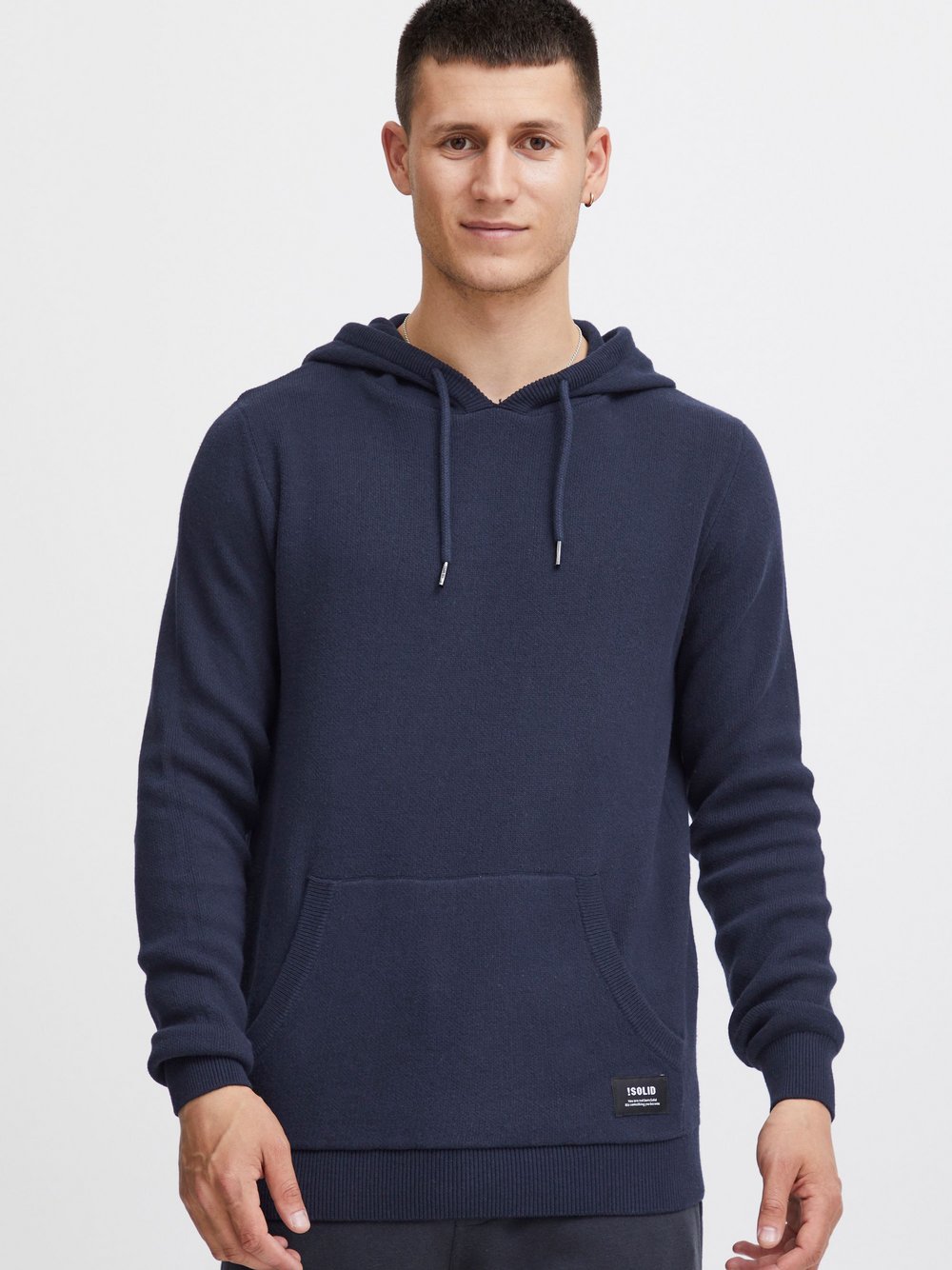 Solid Kapuzenpullover Herren Baumwolle