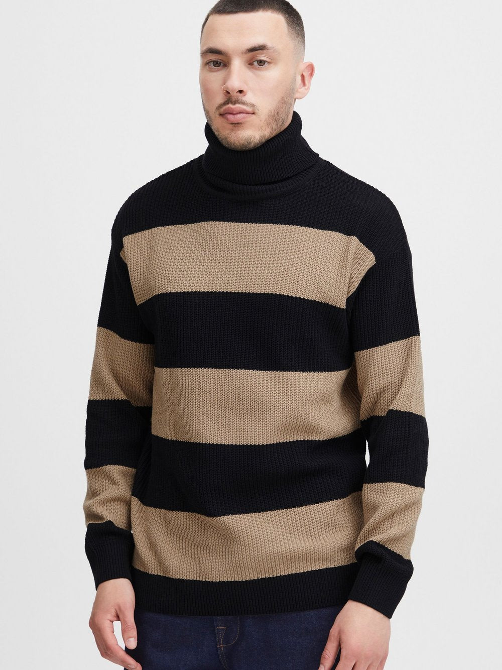 BLEND Weihnachtspullover Herren gemustert