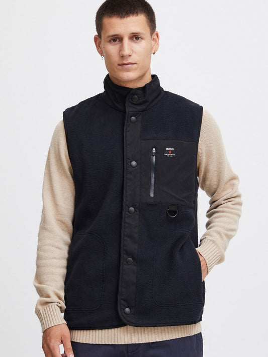 Indicode Fleeceweste Herren