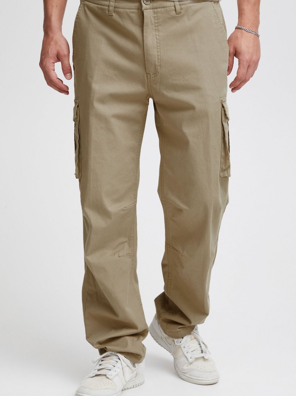 Solid Cargohose Herren Baumwolle