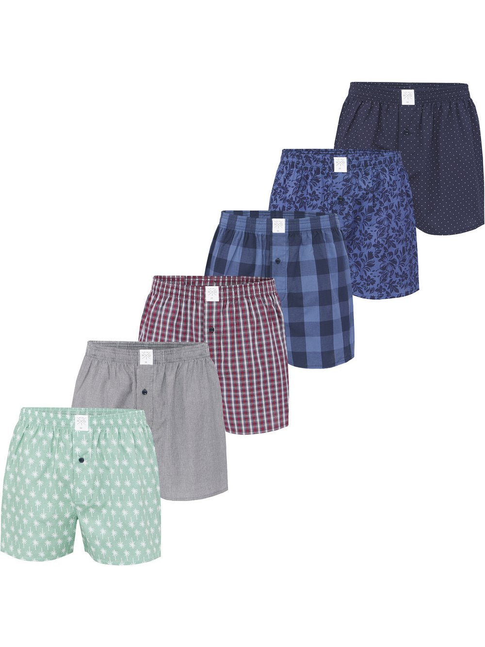 MG-1 Boxer Herren Baumwolle gemustert