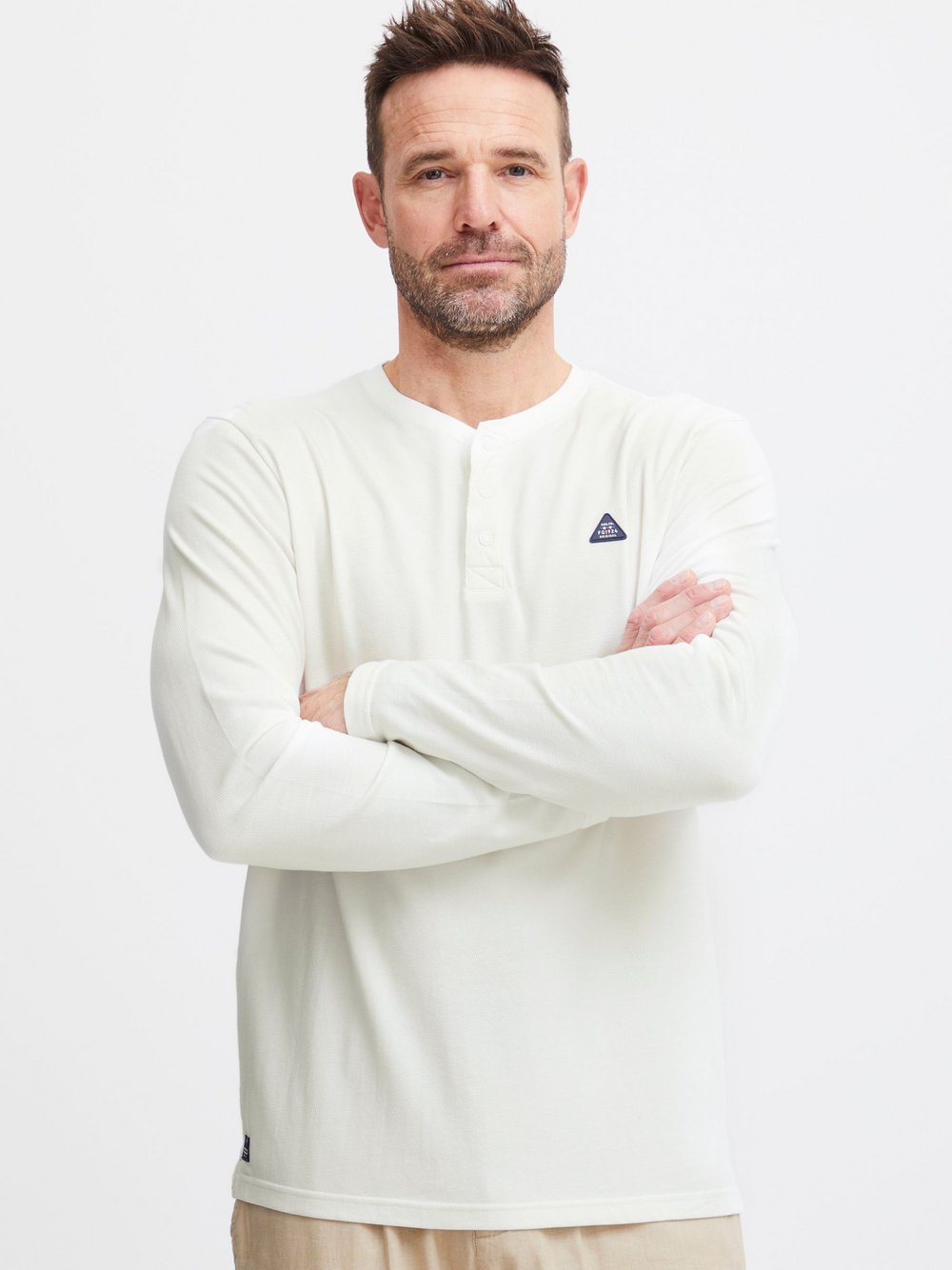 CASUAL FRIDAY Langarmshirt Herren Baumwolle