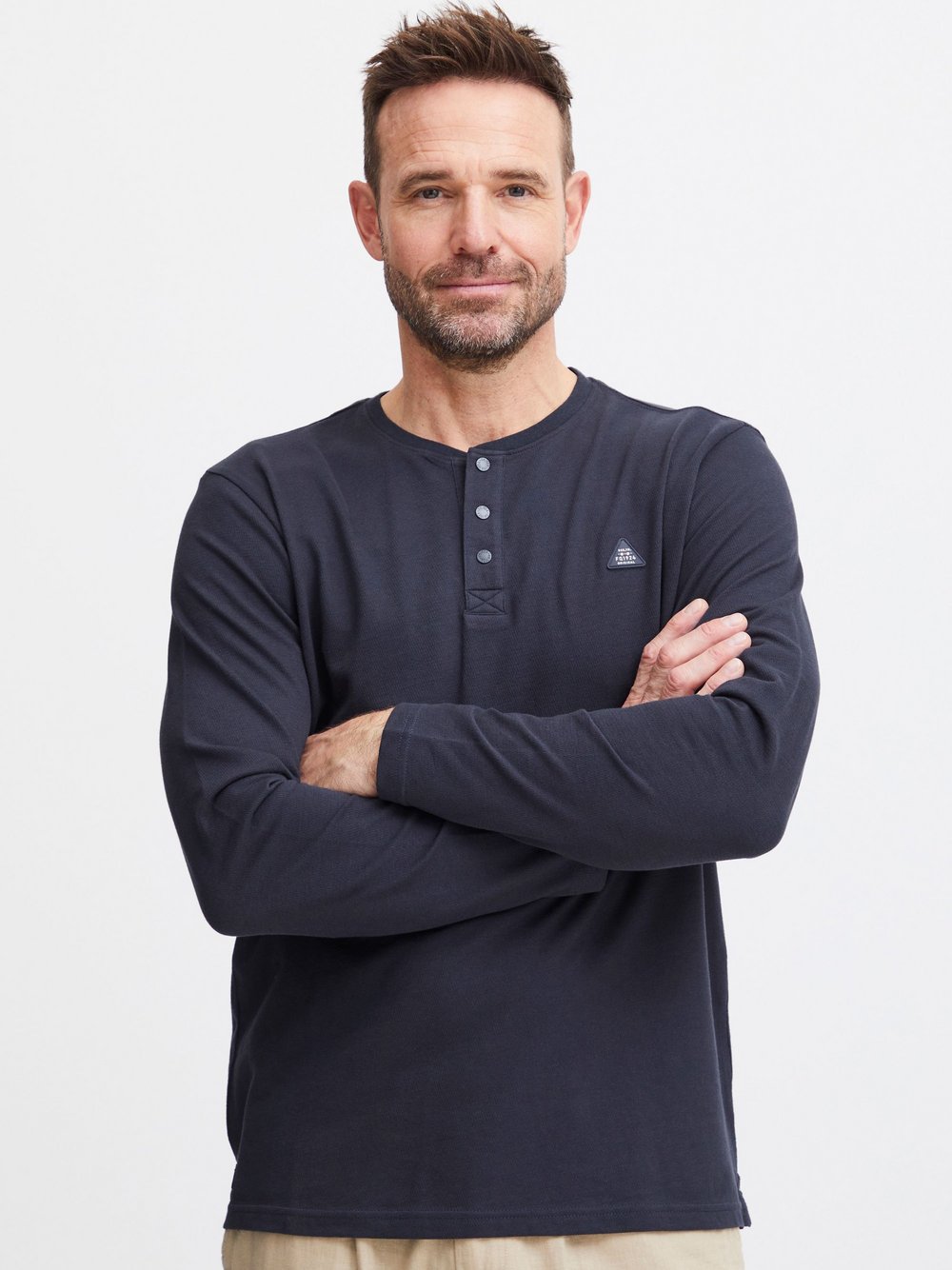 CASUAL FRIDAY Langarmshirt Herren Baumwolle