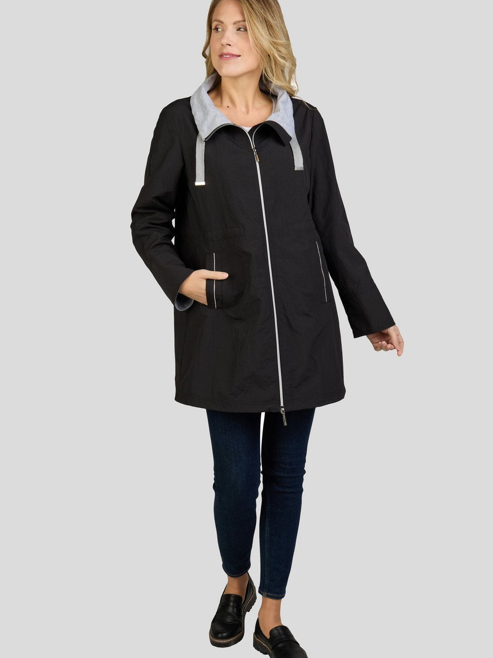 Label Parka Damen