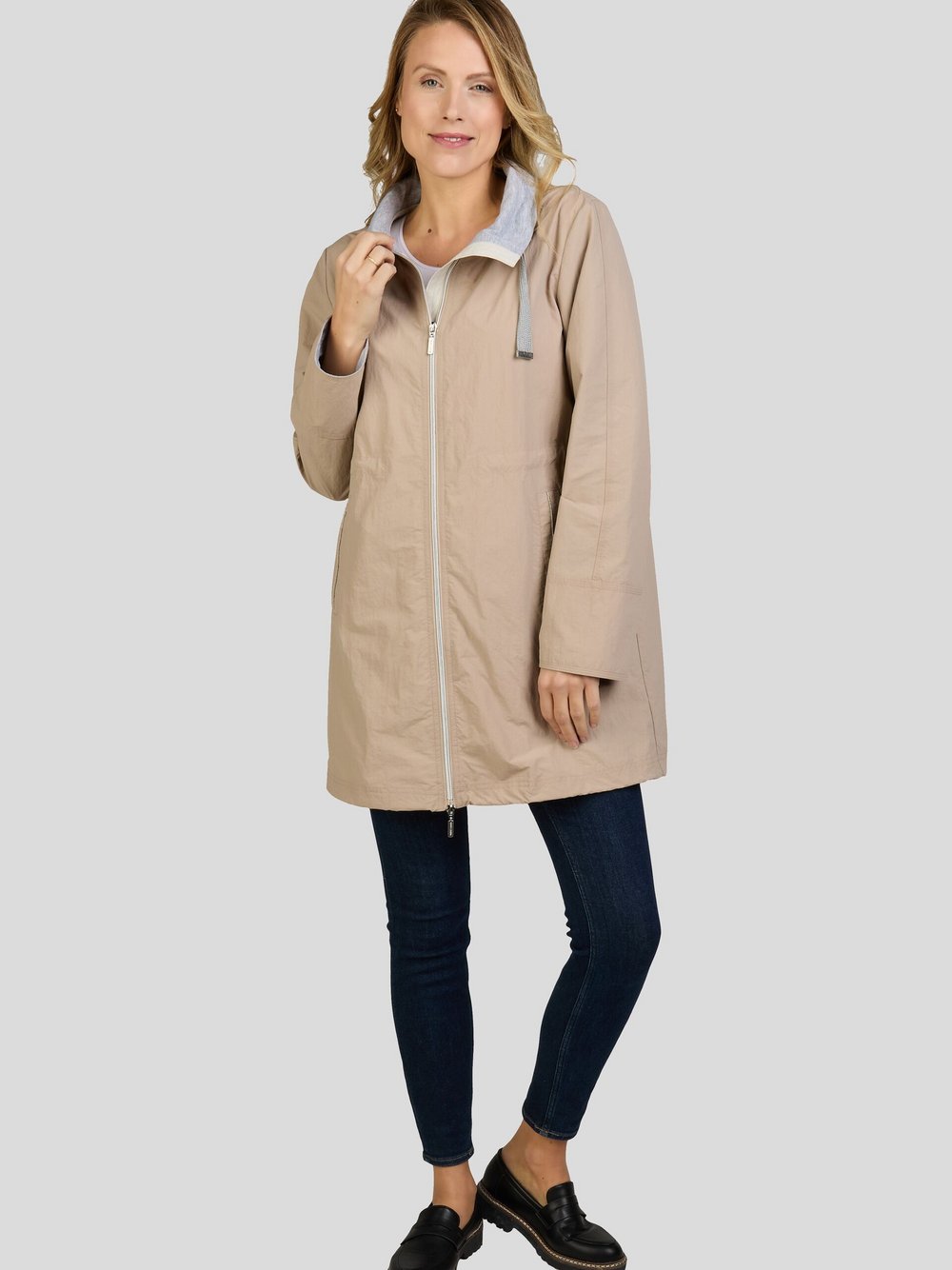 Label Parka Damen