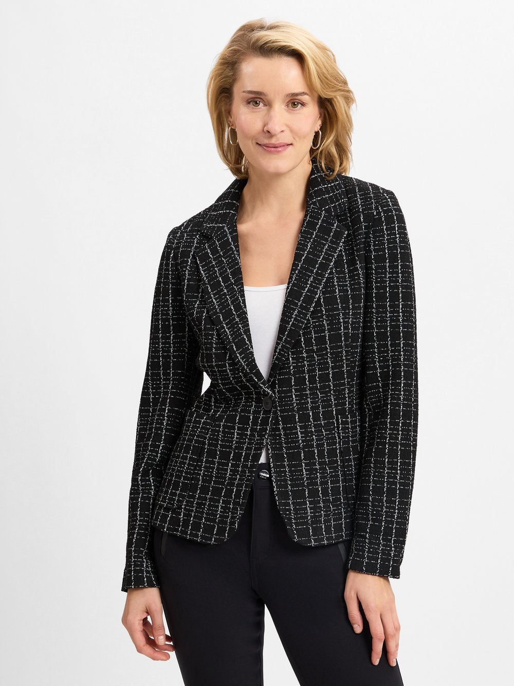 comma Blazer Damen kariert