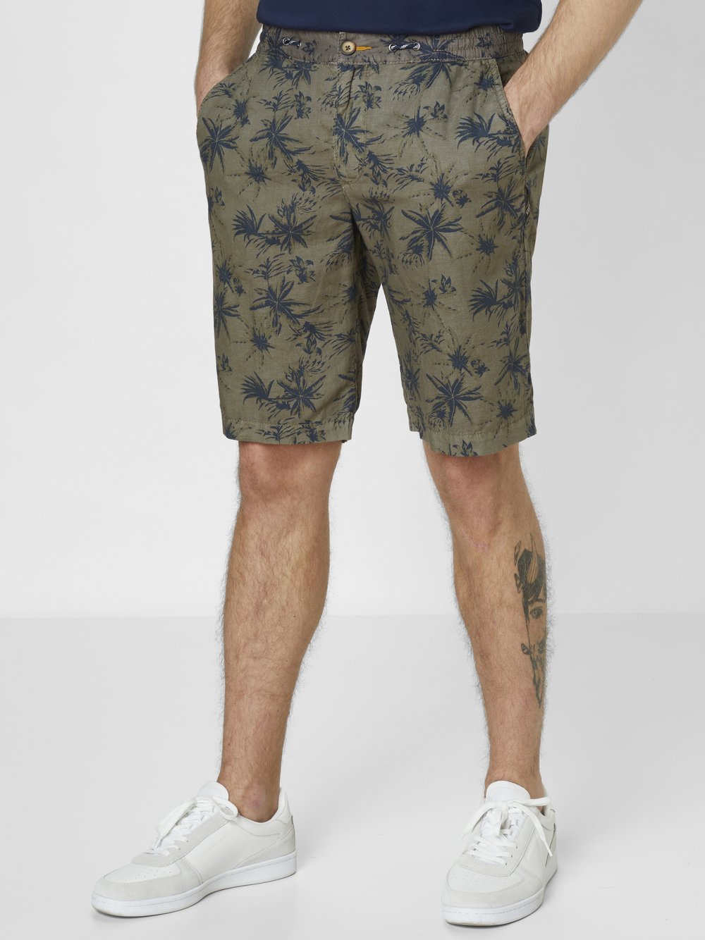 Redpoint Bermuda Herren Baumwolle bedruckt