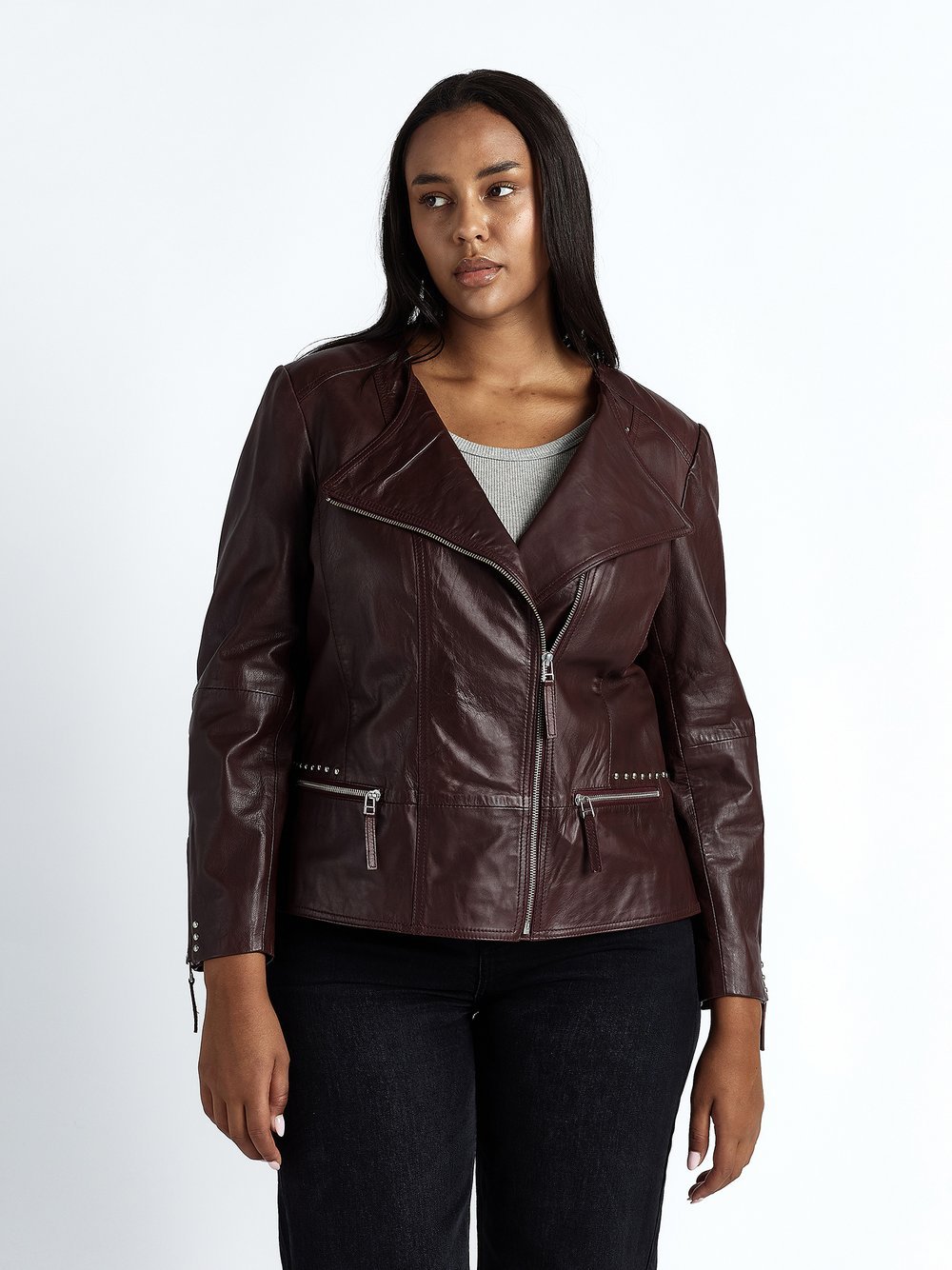 JCC Lederjacke Damen