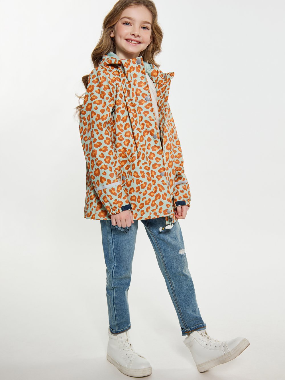 Schmuddelwedda Regenjacke Mädchen gemustert