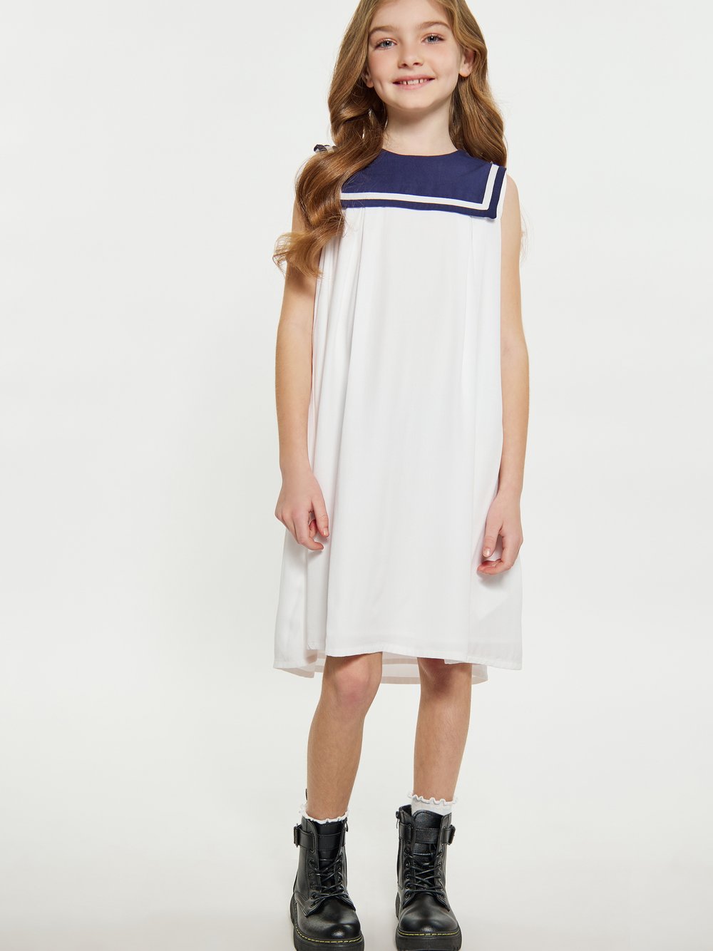 Dreimaster Kleid Mädchen Viskose