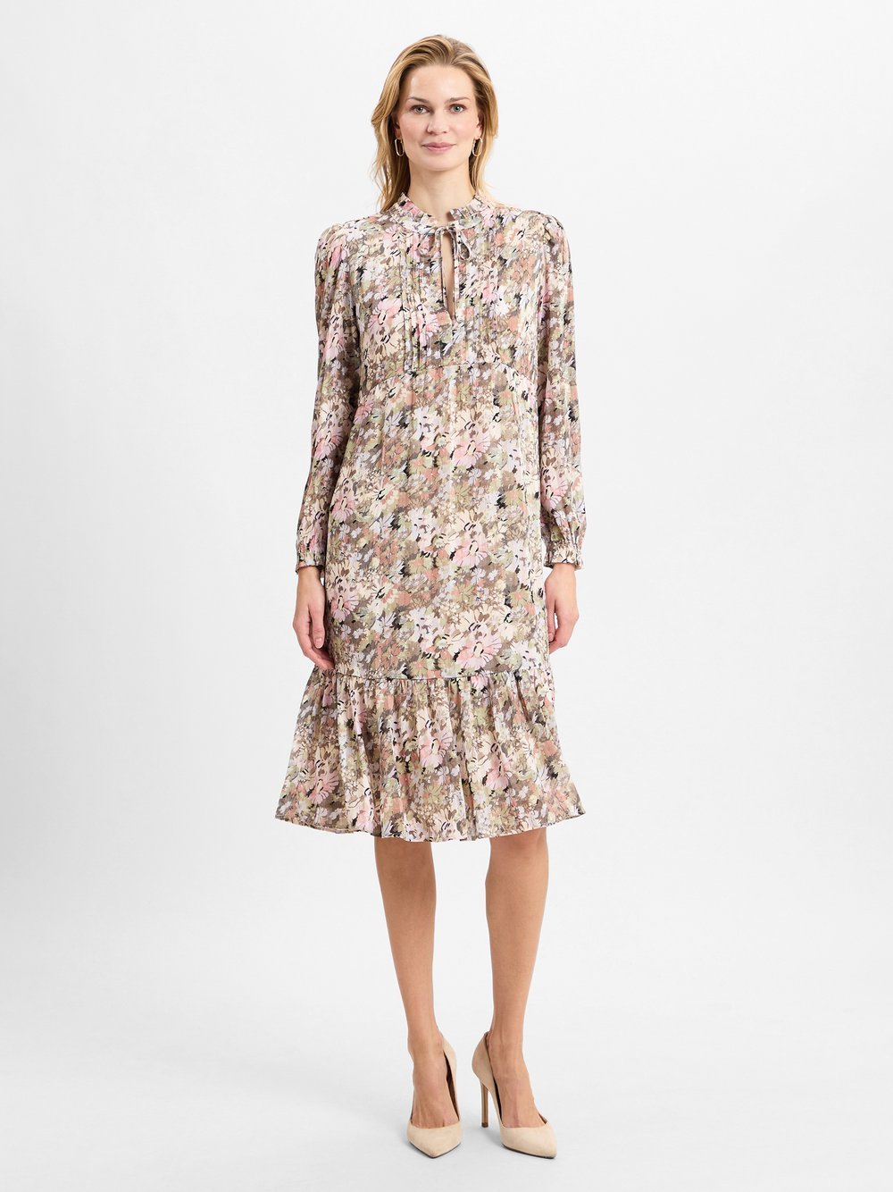 Marie Lund Freizeitkleid Damen gemustert