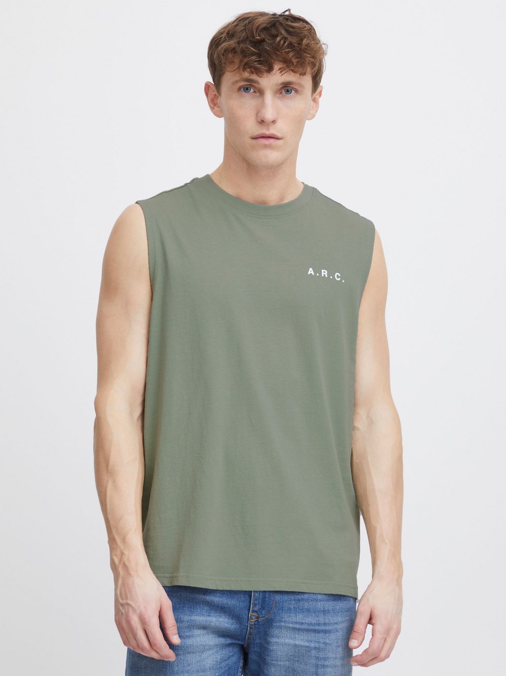 BLEND Tank-Top Herren Baumwolle