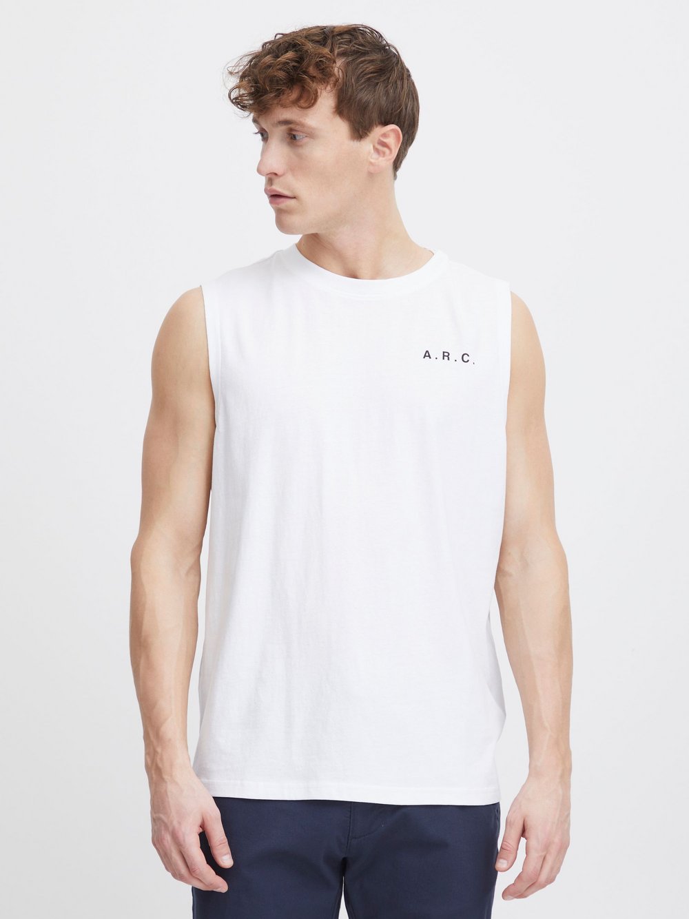 BLEND Tank-Top Herren Baumwolle