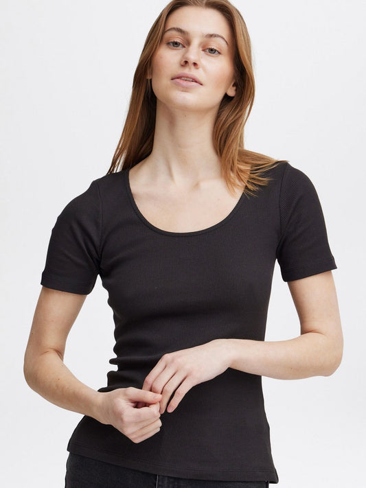 OXMO T-Shirt Damen Baumwolle