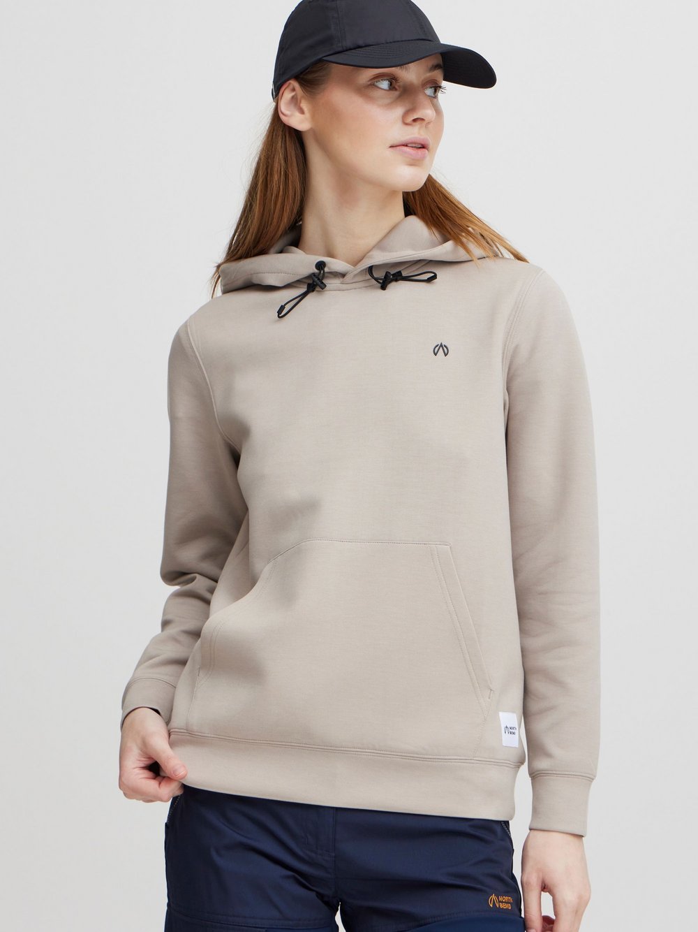 OXMO Rundhalspullover Damen