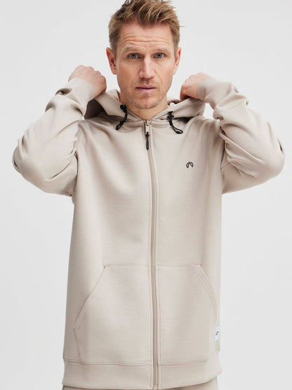 BLEND Kapuzensweatjacke Herren Baumwolle