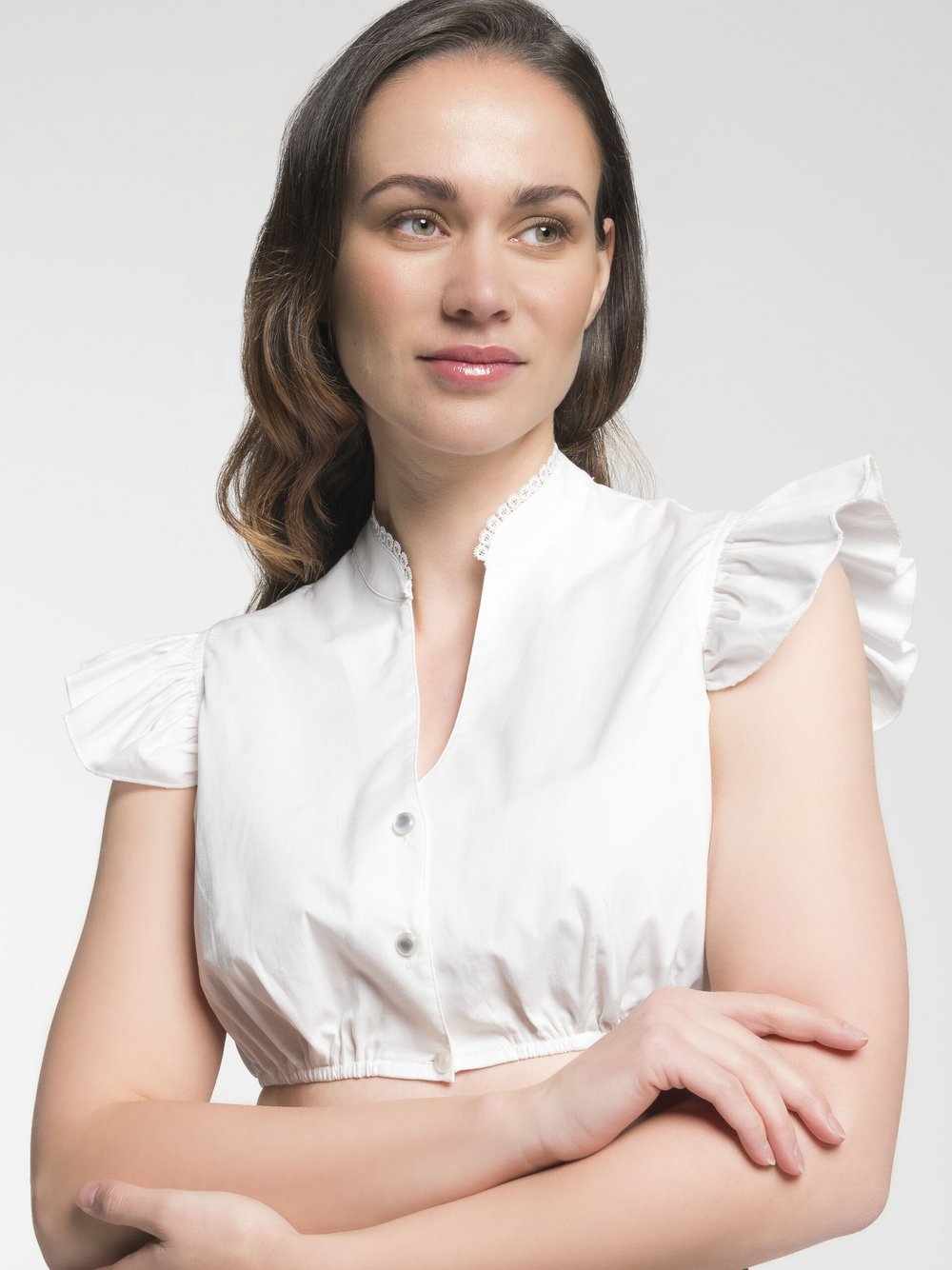 Spieth & Wenksy Dirndlbluse Damen Baumwolle
