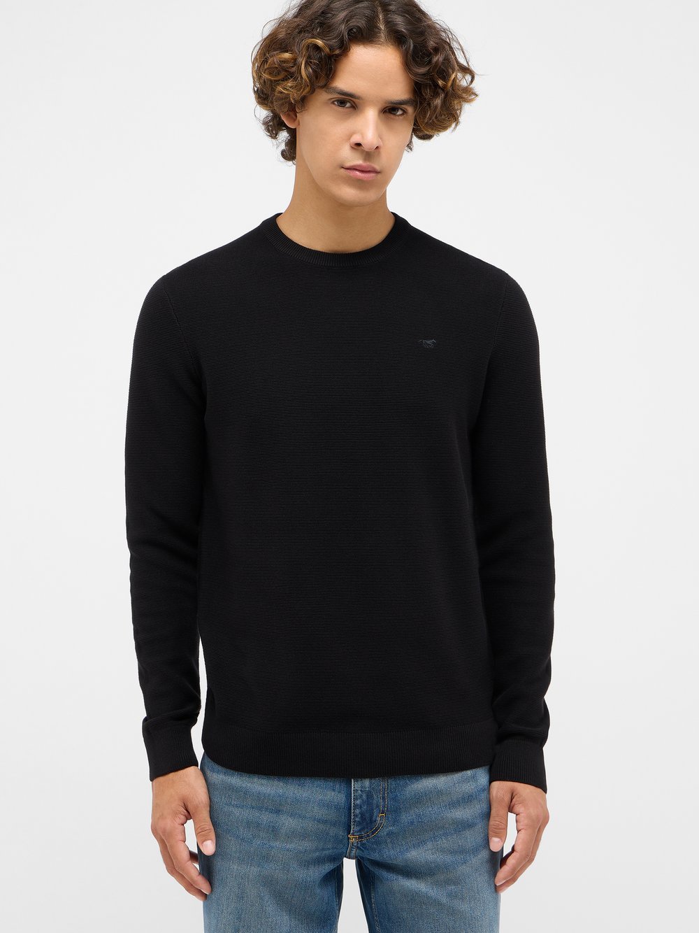 Mustang Strickpullover Herren Baumwolle