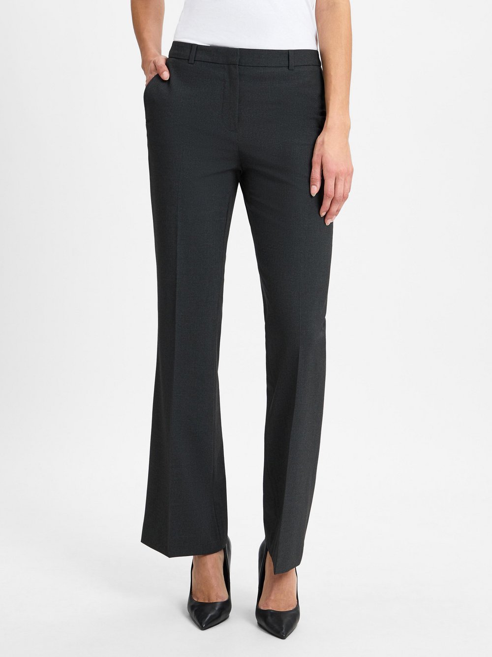 IPURI Baukasten- Businesshose Damen meliert