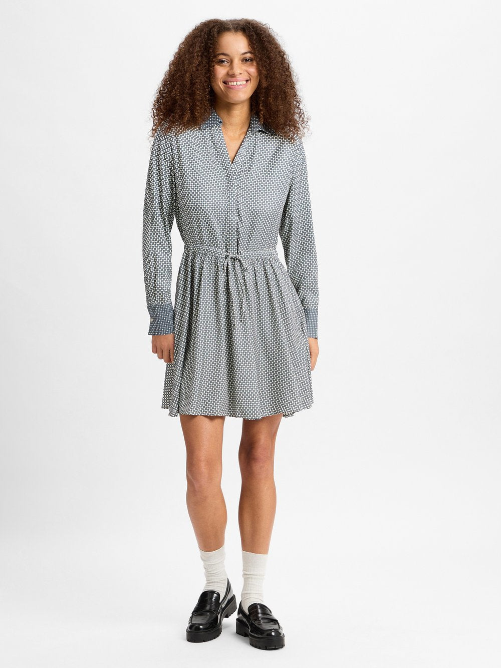 Tommy Hilfiger Freizeitkleid Damen Viskose gemustert