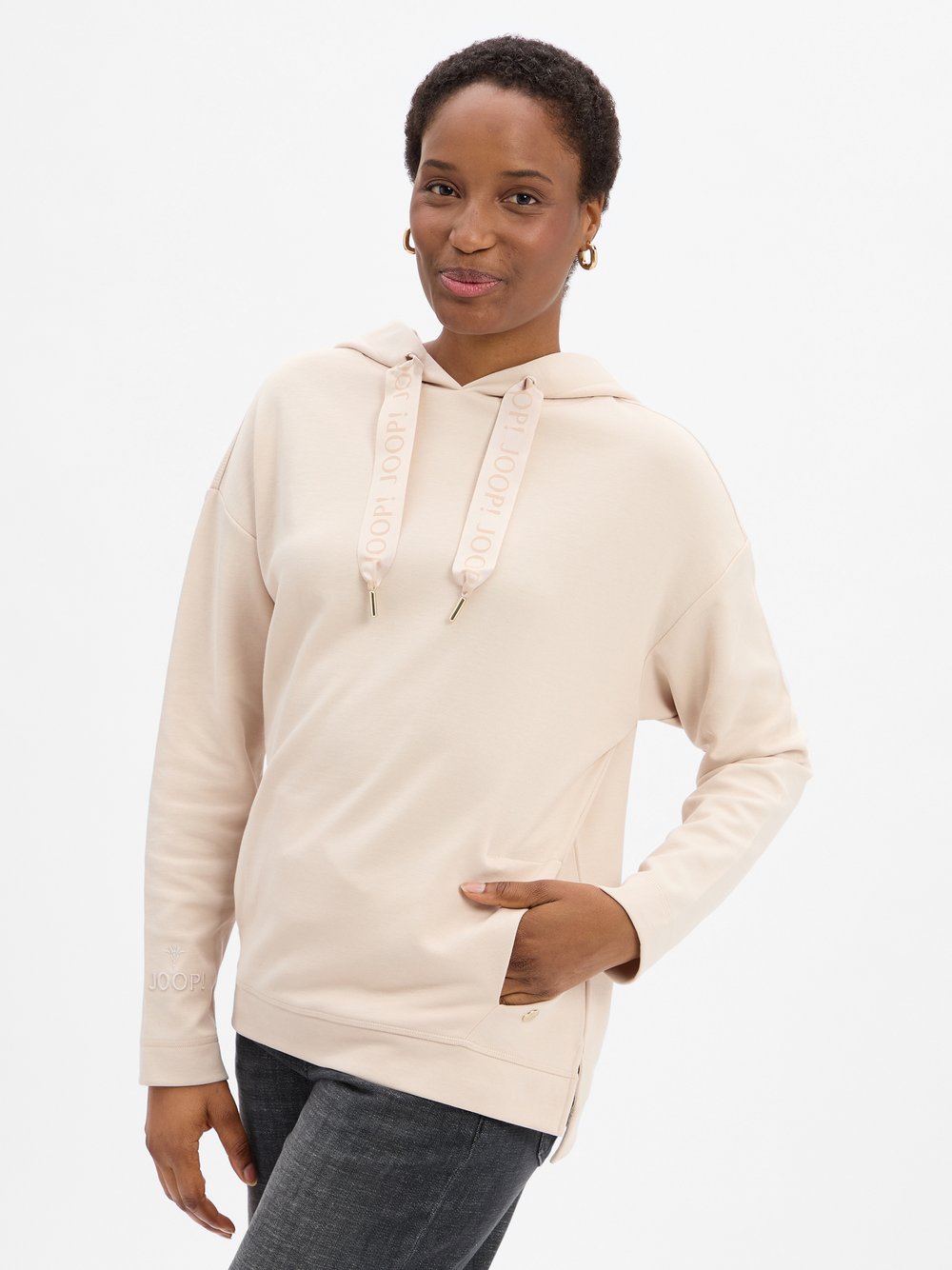 JOOP! Kapuzenpullover Damen Baumwolle