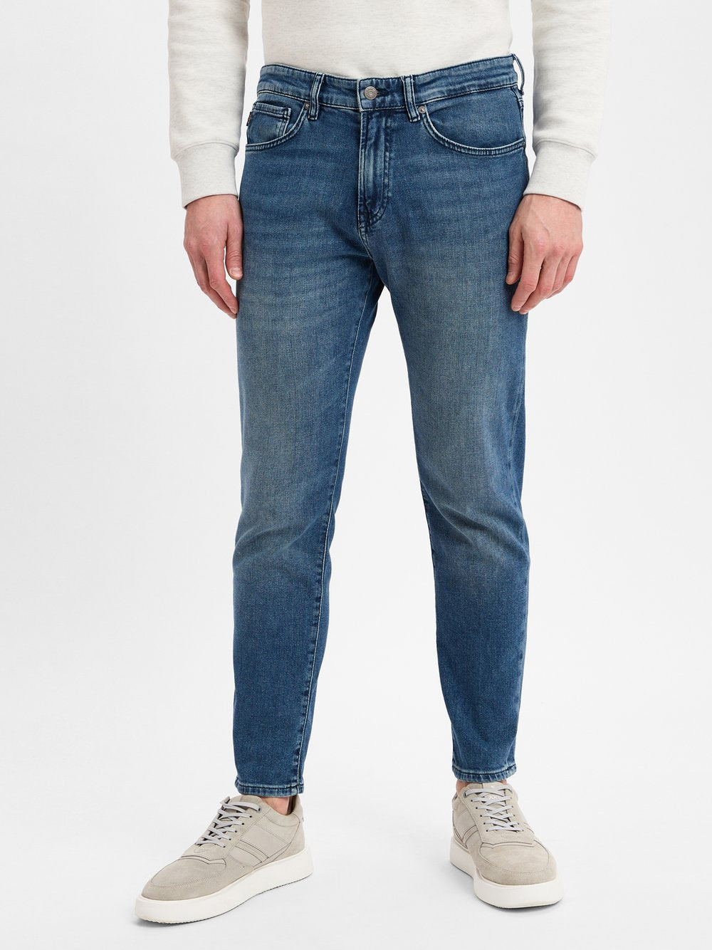 BOSS Jeans Slim Taper Herren Baumwolle