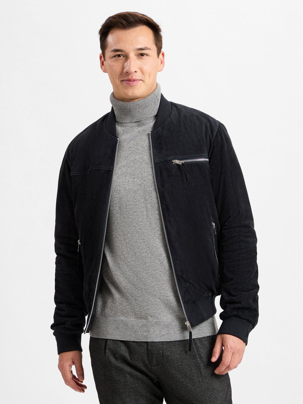 Finshley & Harding Lederjacke Herren