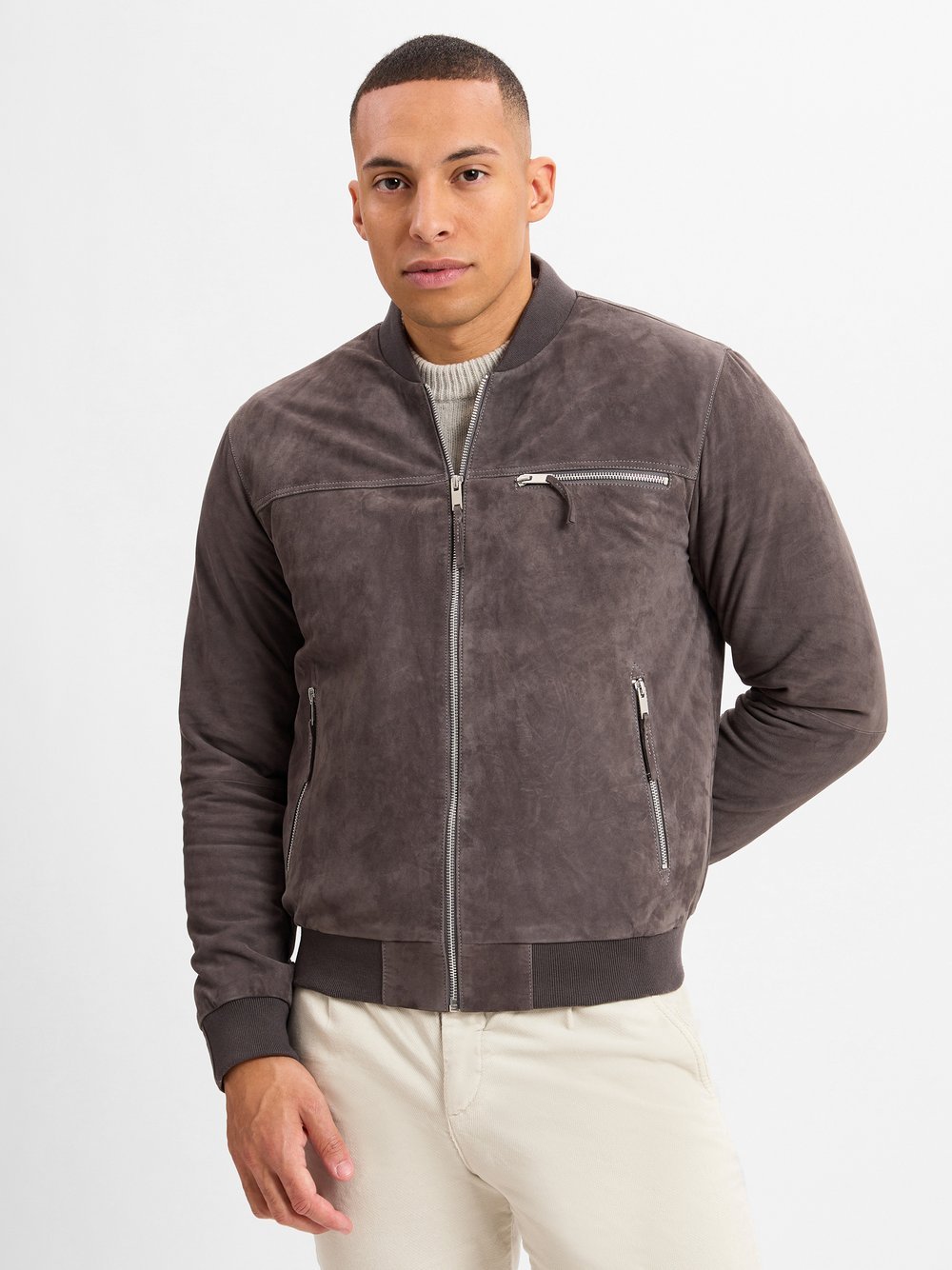 Finshley & Harding Lederjacke Herren