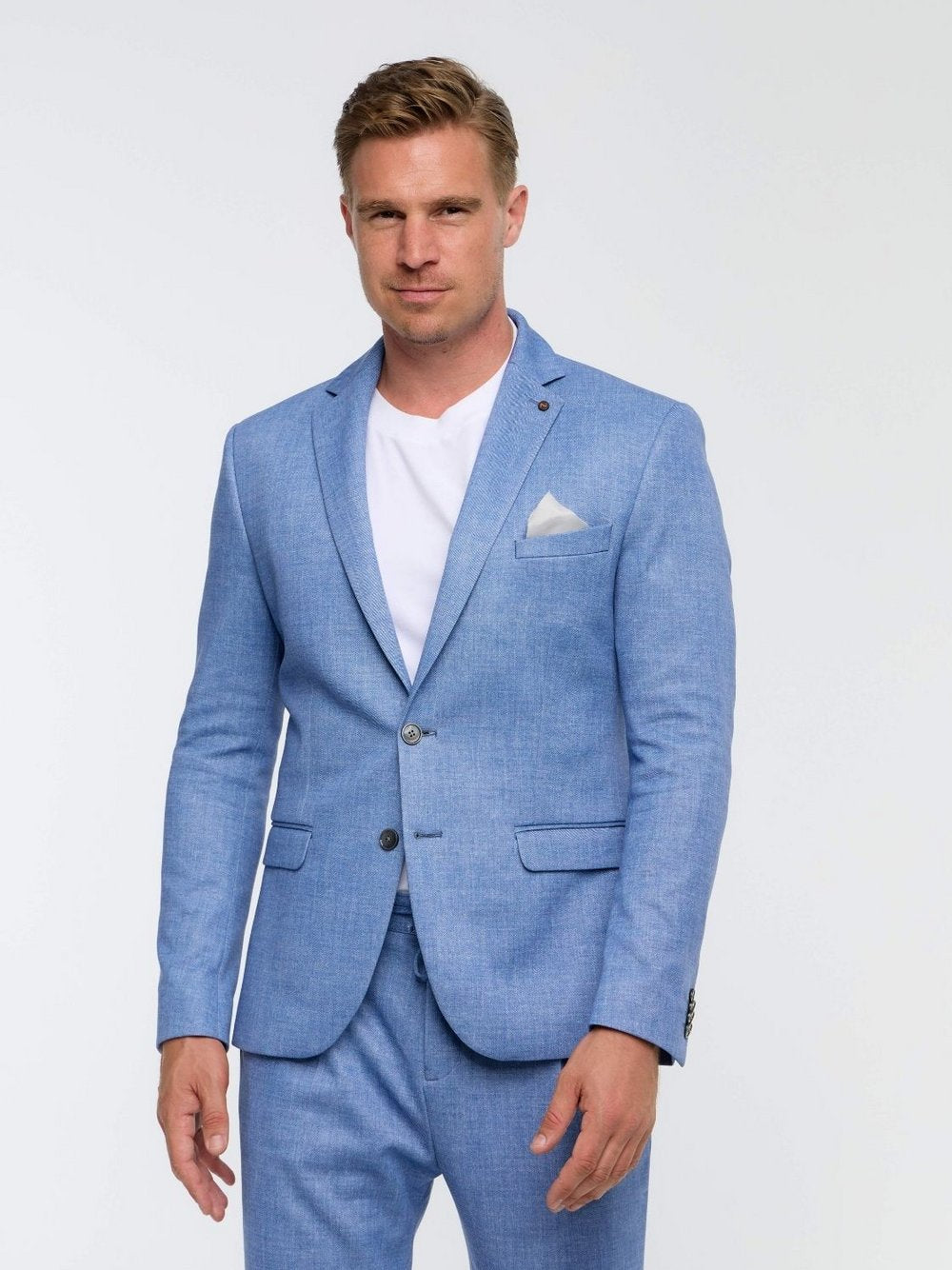 Zuitable Baukasten-Sakko Herren Slim Fit Jersey